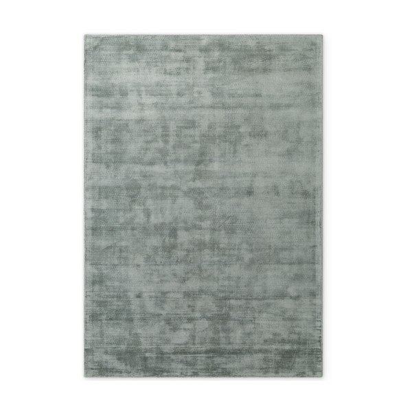 Covor albastru deschis țesut manual din viscoză 120x180 cm Noemi – Vikosa