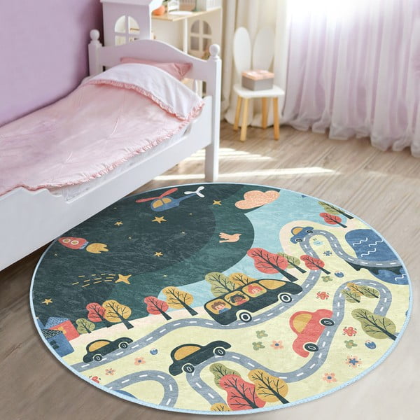 Covor pentru copii ø 120 cm Comfort – Mila Home-image-3