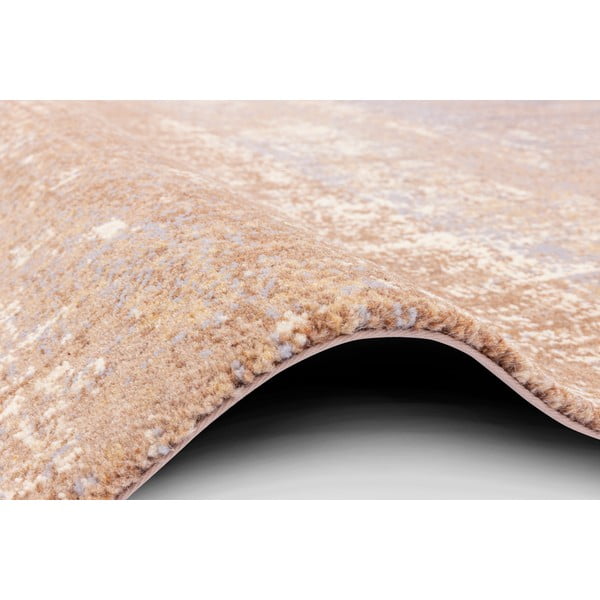 Covor maro din lână 133x180 cm Layers – Agnella-image-2