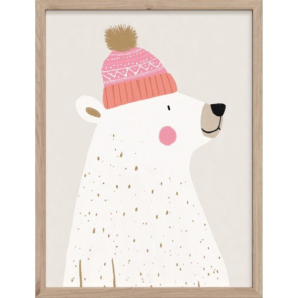 Tablou pentru copii 30x40 cm White Bear – Styler