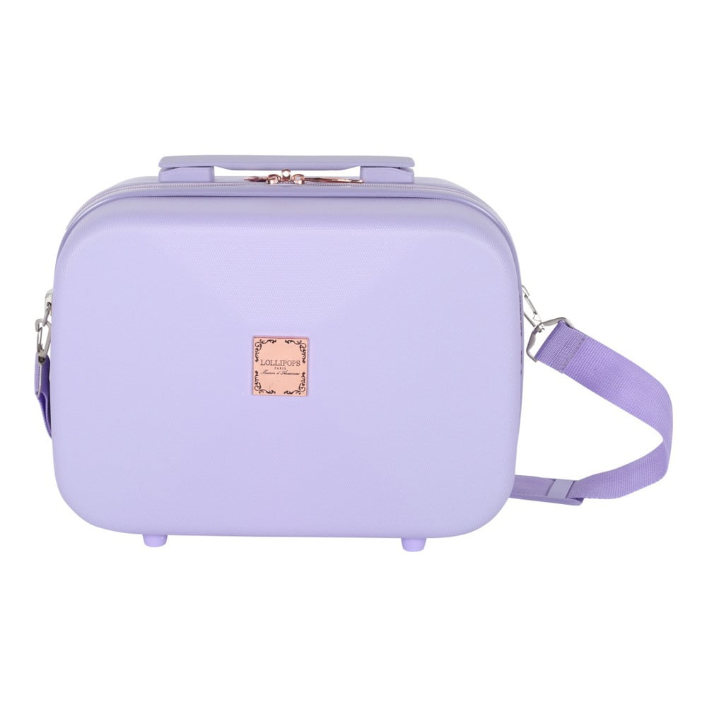 Valiză de mână LULU CASTAGNETTE Jasobm 17 l, violet deschis