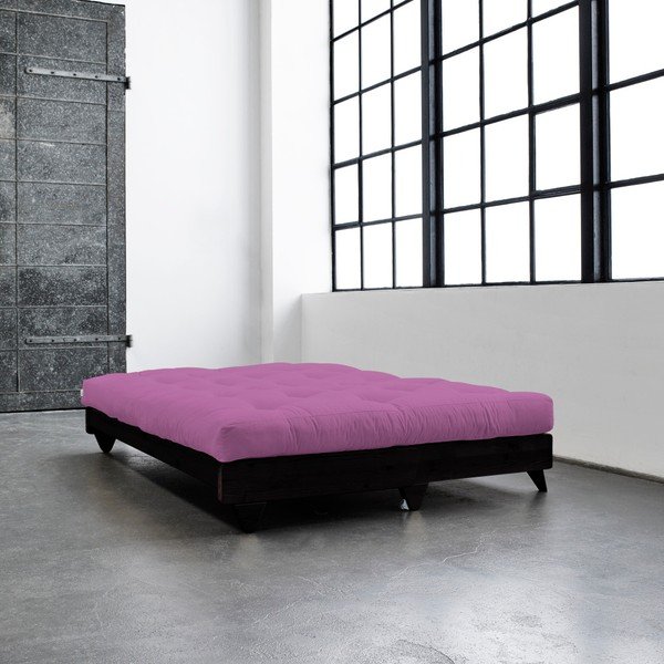 Canapea extensibilă Karup Fresh Wenge/Taffy Pink-image-3
