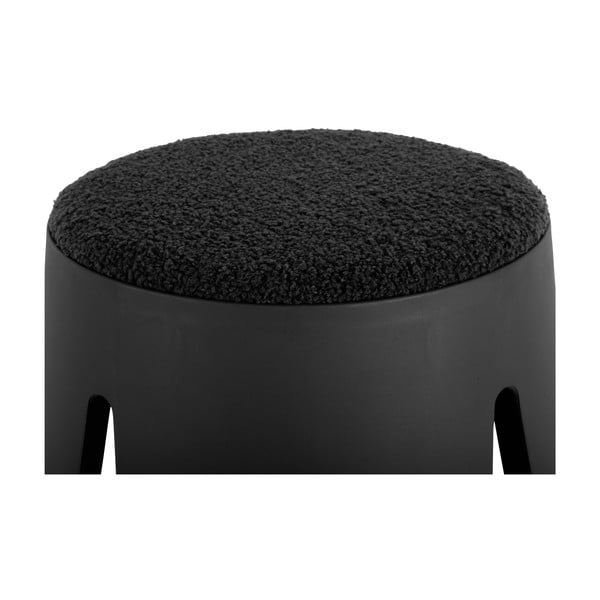 Scaun negru din plastic Savor   – Leitmotiv-image-1