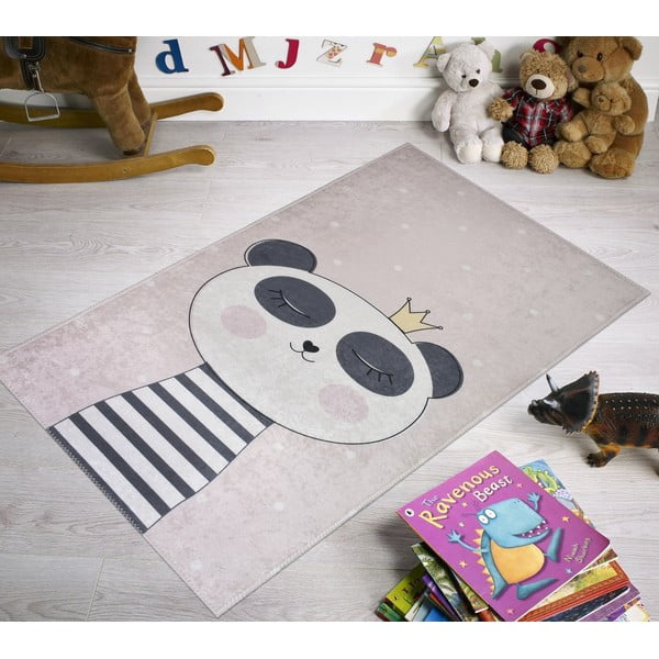 Covor pentru copii roz deschis 120x180 cm Princess Panda – Vitaus-image-1