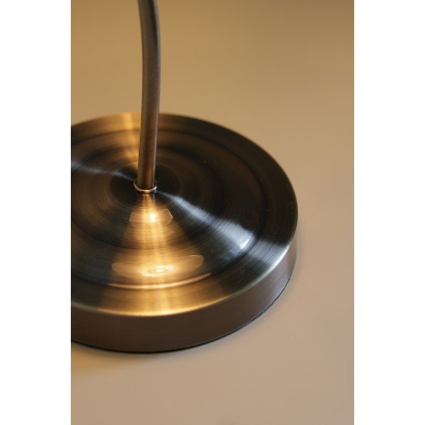 Veioză albă/alămie cu abajur din sticlă (înălțime 49 cm) Vela – Markslöjd-image-4