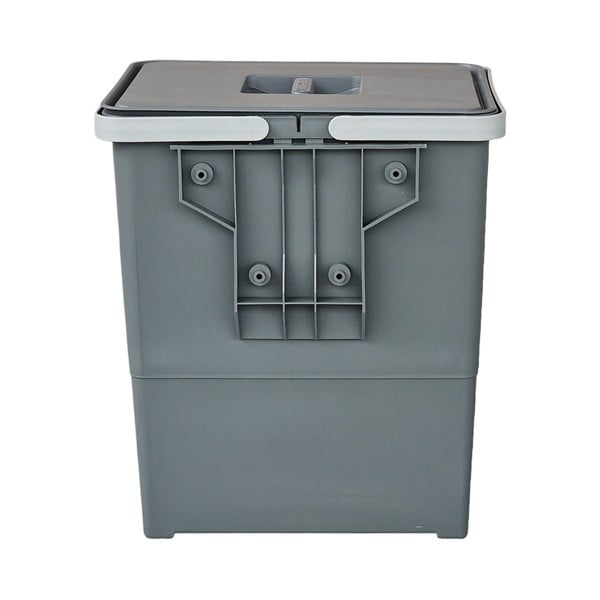 Coș de gunoi de plastic încorporat 18 l Easy - Elletipi-image-2