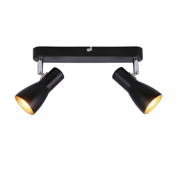 Plafonieră negru-mat cu abajur din metal 36x6 cm Picardo – Candellux Lighting
