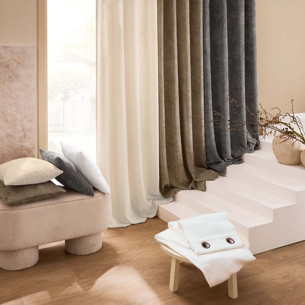 Pernă decorativă din janilie 45x45 cm Leo – douceur d'intérieur-image-2