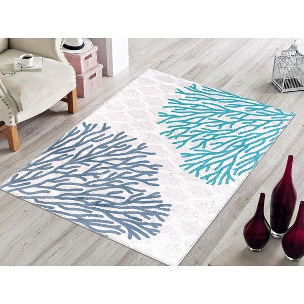 Covor Vitaus James, 160 x 230 cm, albastru - gri-image-3