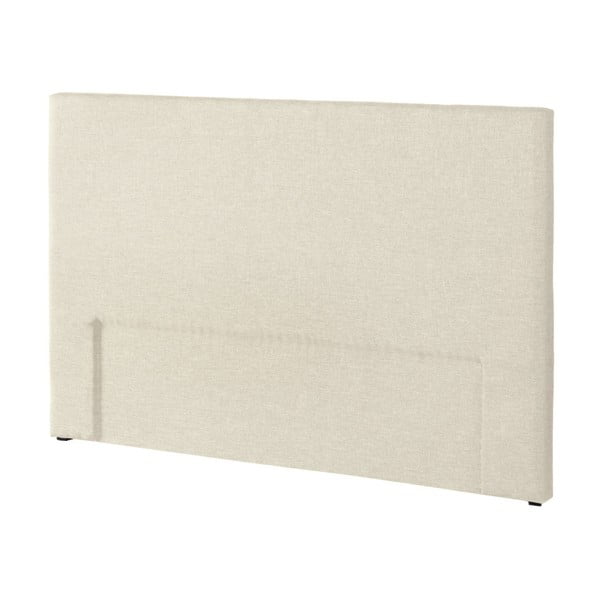 Tăblie de pat Novative Valse, 160 x 118 cm, alb - bej