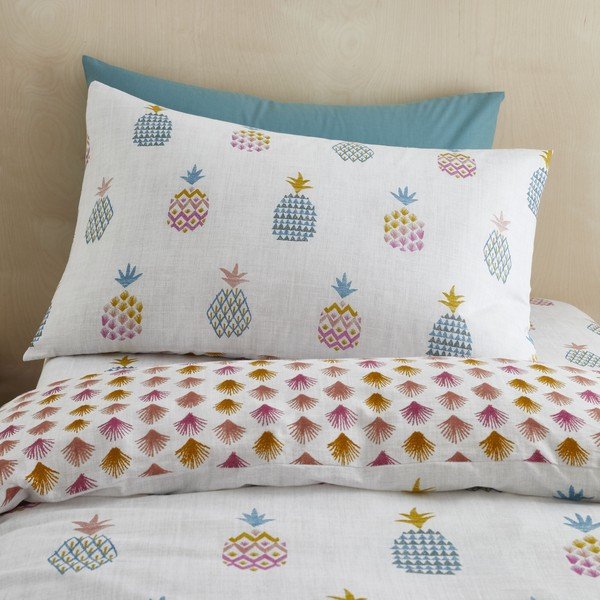 Lenjerie de pat din bumbac pentru copii 200x135 cm Ananas - Pineapple Elephant-image-2