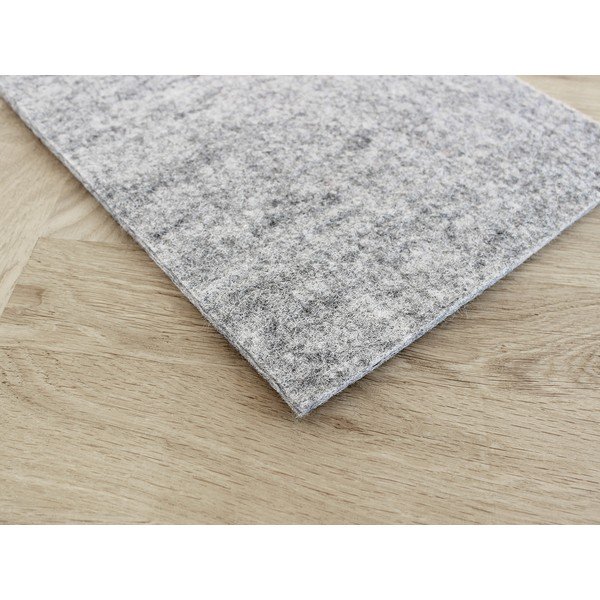Suport din lână pentru veselă Wooldot Felt Coaster, 40 x 20 cm, gri oțel-image-1