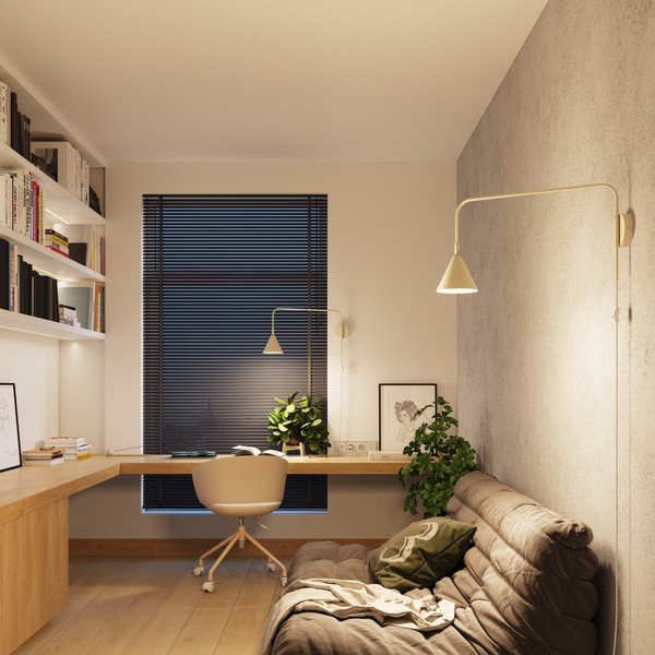 Aplică de perete crem cu alimentare la priză ø 14 cm Zylo – Sollux-image-3