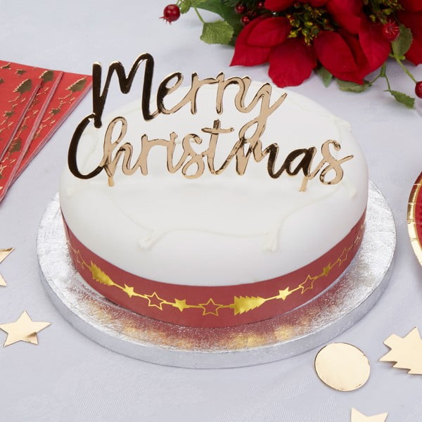 Decorațiune pentru tort Neviti Dazzling Christmas