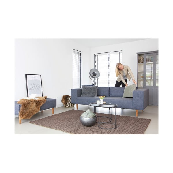 Măsuță de cafea WOOOD Ivar L, Ø 56 cm, negru-image-4