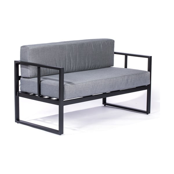 Canapea de grădină gri grafit cu 2 locuri Bellisima - Bonami Selection-image-2