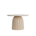 Măsuță auxiliară rotundă din metal ø 60 cm Veglia – Light & Living