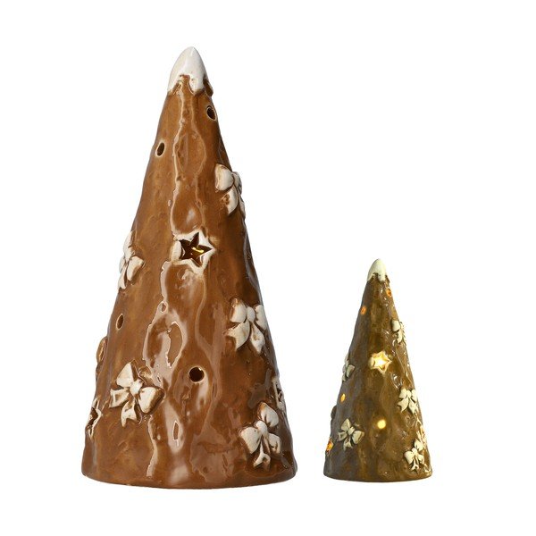 Decorațiune luminoasă de Crăciun maro cu baterii Vinterby – Dakls