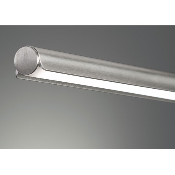Lampadar argintiu LED cu abajur din metal (înălțime 130 cm) Nami – Fischer & Honsel-image-3