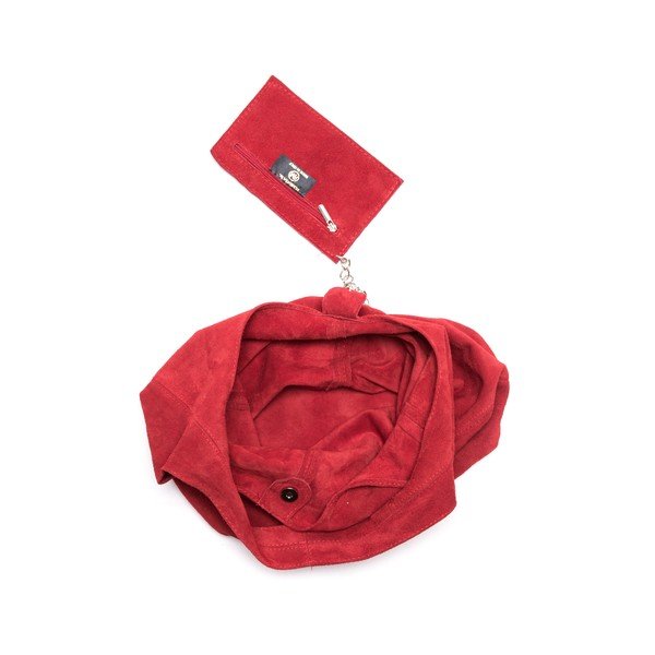 Geantă de piele Roberta M 885 Rosso, roșu-image-3