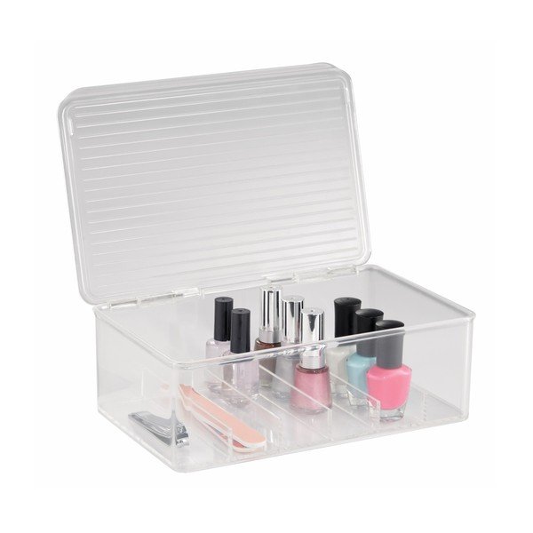 Cutie pentru cosmetice iDesign Clarity, 27,5 x 18,5 cm-image-1