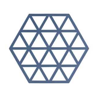Suport din silicon pentru vase fierbinți Zone Hydro, albastru