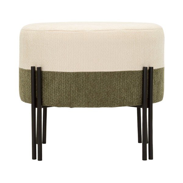 Puf kaki/crem Modern Style – Mauro Ferretti-image-3
