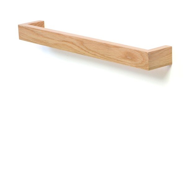 Suport din lemn de stejar pentru prosop, Wireworks Mezza, lungime 60 cm-image-1