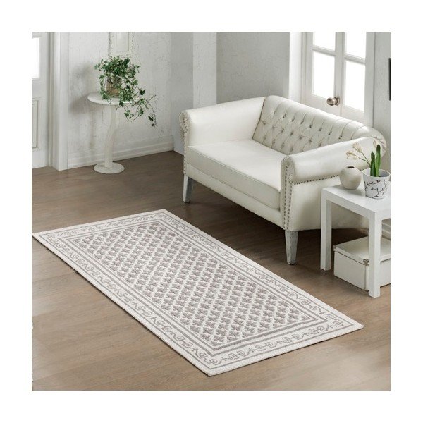 Covor Cream Ornament, 60 x 90 cm-image-1