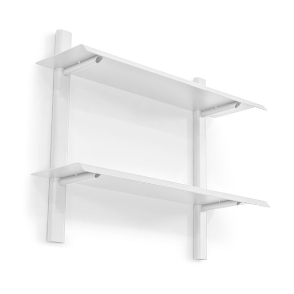 Raft alb etajat din metal 60 cm Hola – Spinder Design-image-3