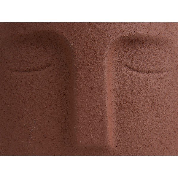 Ghiveci din ceramică PT LIVING Face, ø 12,5 cm, maro-image-3
