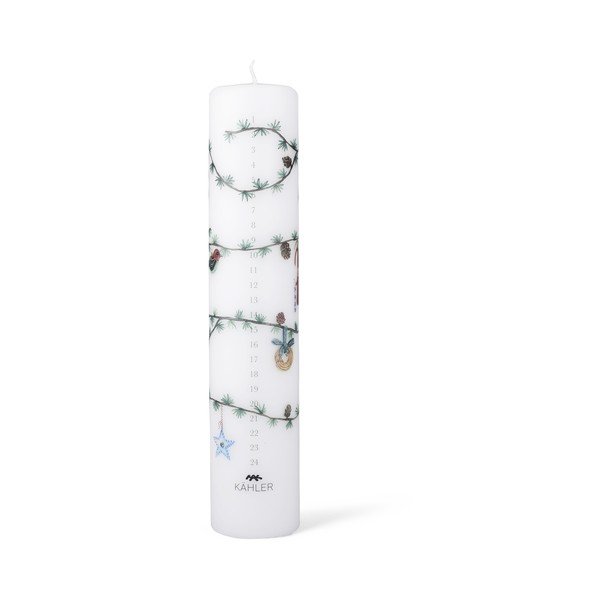 Lumânare  cu model de Crăciun Hammershøi Christmas – Kähler Design