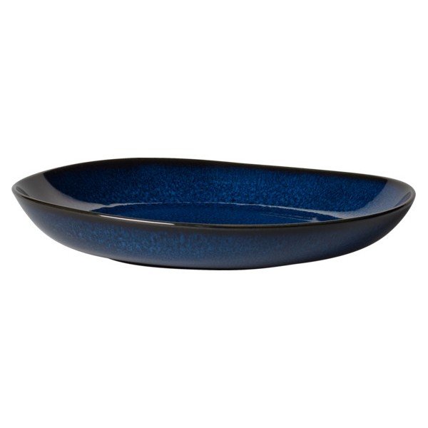 Bol din gresie ceramică Villeroy & Boch Like Lave, 27 x 28 cm, albastru închis-image-1