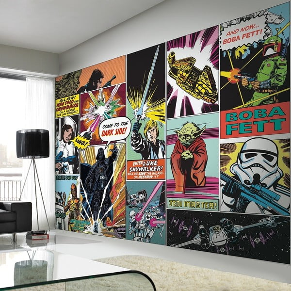  Tapet vlies Star Wars, 190 x 276 cm-image-1