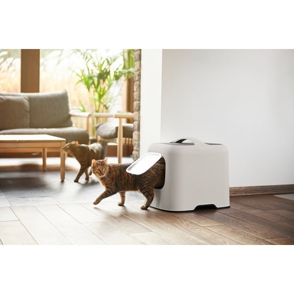 Litieră pentru pisici 40x51 cm Biala – Rotho-image-1