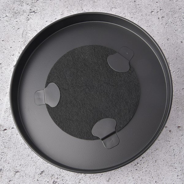 Recipient pentru deșeuri compostabile negru 8 l BLACK – Orion-image-4