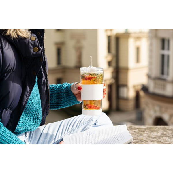 Cană termos albă 600 ml Fuori – Vialli Design-image-2