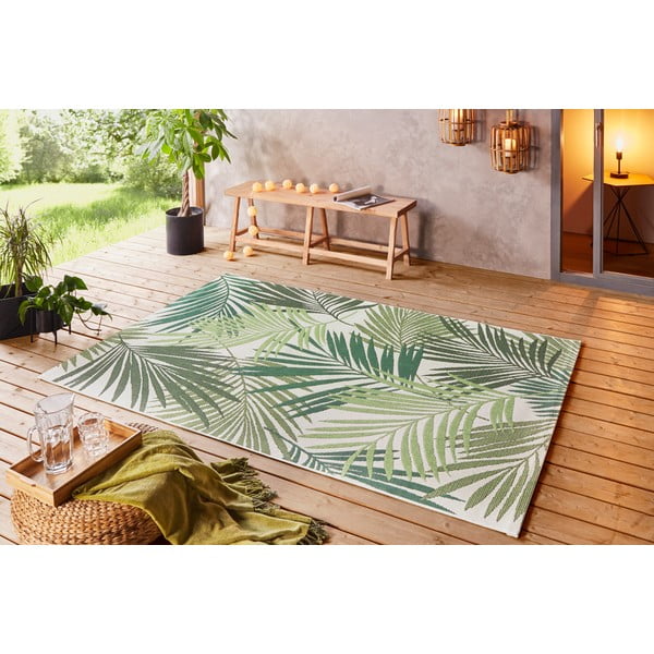 Covor de exterior verde/bej 80x150 cm Vai – NORTHRUGS-image-1