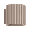 Aplică de perete taupe ø 10 cm Zora – Sollux