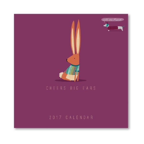 Mini calendar Portico Designs Call Me Frank