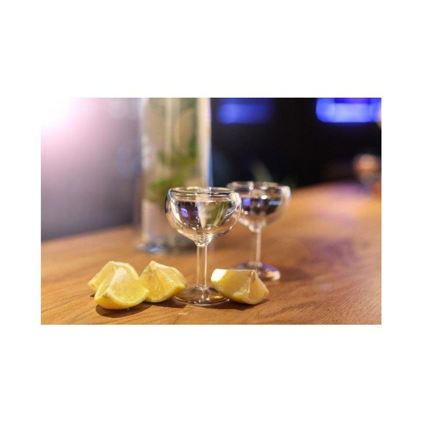 Set 2 pahare cu perete dublu Vialli Design Amo Vodka, 30 ml-image-2