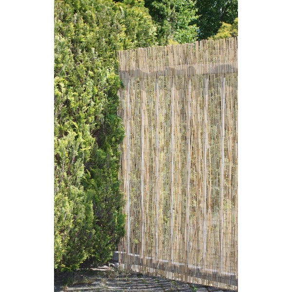 Paravan pentru balcon în culoare naturală din răchită 300x200 cm – Garden Pleasure-image-2