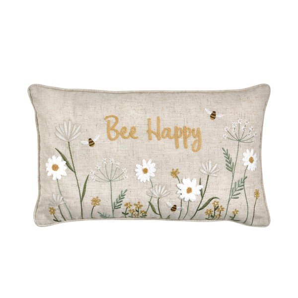Pernă decorativă 30x50 cm Bee Happy – Catherine Lansfield