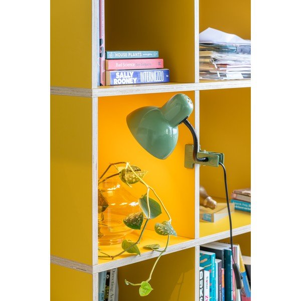 Veioză verde din metal (înălțime 33,5 cm) New Retro – Leitmotiv-image-1