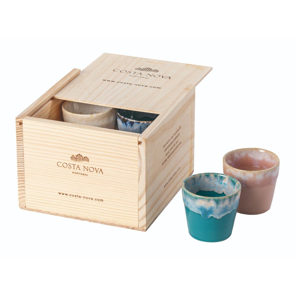 Cești 8 buc. pentru espresso din gresie ceramică 90 ml Grespresso – Costa Nova