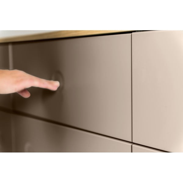 Comodă Tenzo Dot, 109 x 137 cm, maro-image-4