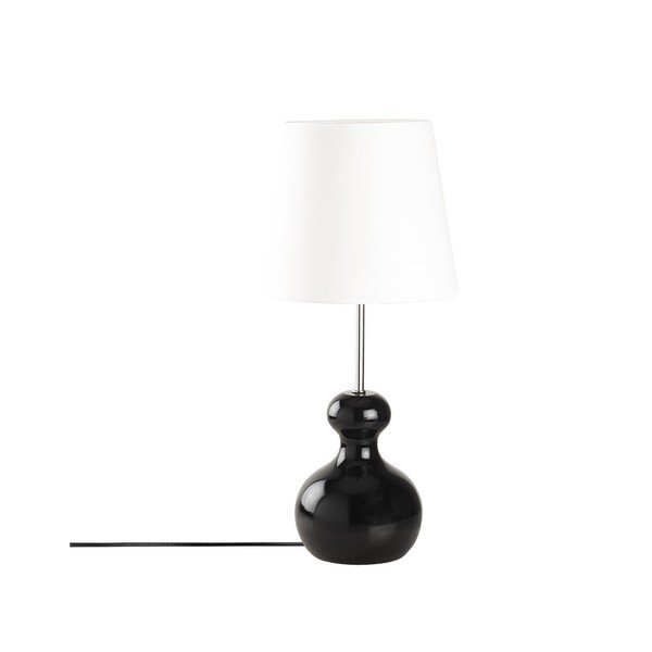 Veioză din lemn Opviq lights Mallina, negru