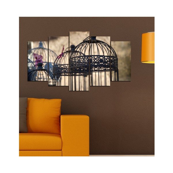 Tablou din mai multe piese 3D Art Kaliro, 102 x 60 cm-image-1