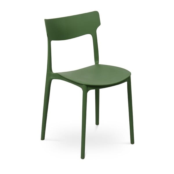 Scaun de grădină verde din plastic Biá – Bonami Essentials