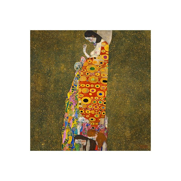 Reproducere tablou Gustav Klimt - Hope, 50 x 50 cm